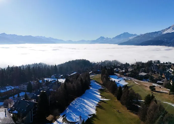 From To Slopes - Alpine And Golf Apartment Crans-Montana